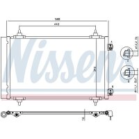 NISSENS 940111 Kondensator, Klimaanlage
