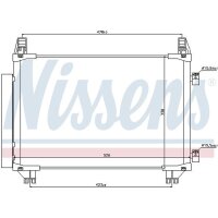 NISSENS 940050 Kondensator, Klimaanlage