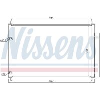 NISSENS 940037 Kondensator, Klimaanlage
