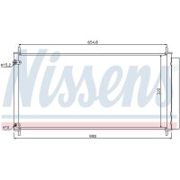 NISSENS 940036 Kondensator, Klimaanlage