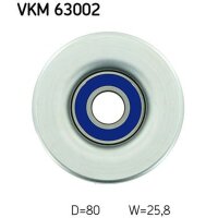 SKF VKM 63002 Umlenk-/Führungsrolle, Keilrippenriemen