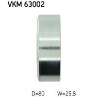 SKF VKM 63002 Umlenk-/Führungsrolle, Keilrippenriemen