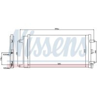 NISSENS 940061 Kondensator, Klimaanlage