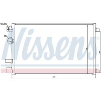 NISSENS 940040 Kondensator, Klimaanlage