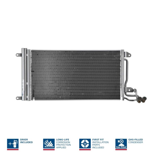 NISSENS 940093 Kondensator, Klimaanlage