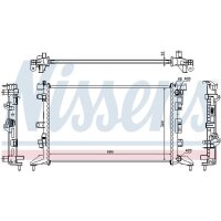 NISSENS 637602 Kühler, Motorkühlung