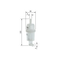 BOSCH 0 450 904 077 Kraftstofffilter