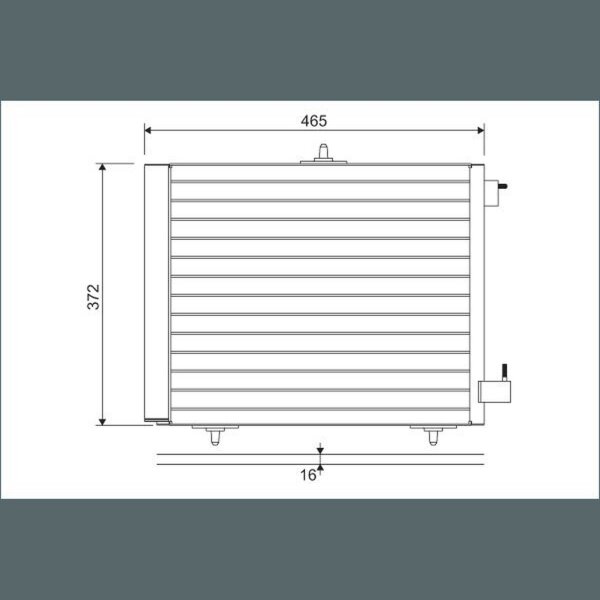 VALEO 814095 Kondensator, Klimaanlage