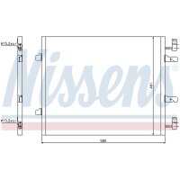 NISSENS 940147 Kondensator, Klimaanlage