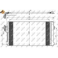 NRF 35776 Kondensator, Klimaanlage