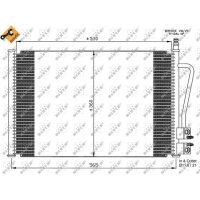 NRF 35524 Kondensator, Klimaanlage
