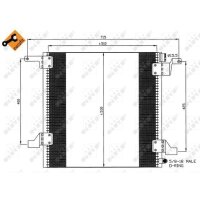 NRF 35579 Kondensator, Klimaanlage