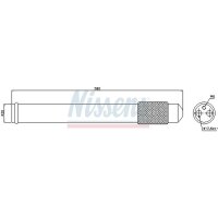 NISSENS 95360 Trockner, Klimaanlage