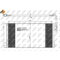 NRF 35773 Kondensator, Klimaanlage