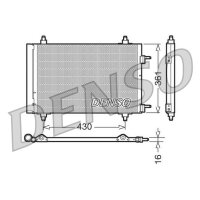 DENSO DCN07019 Kondensator, Klimaanlage