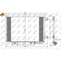 NRF 35759 Kondensator, Klimaanlage