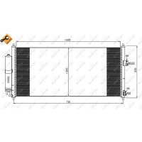 NRF 35435 Kondensator, Klimaanlage