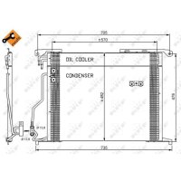 NRF 35578 Kondensator, Klimaanlage