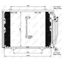 NRF 35215 Kondensator, Klimaanlage