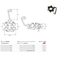 AS-PL SBH5003 Halter, Kohlebürsten