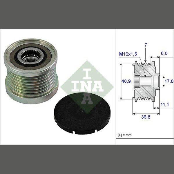Schaeffler INA 535 0081 10 Generatorfreilauf
