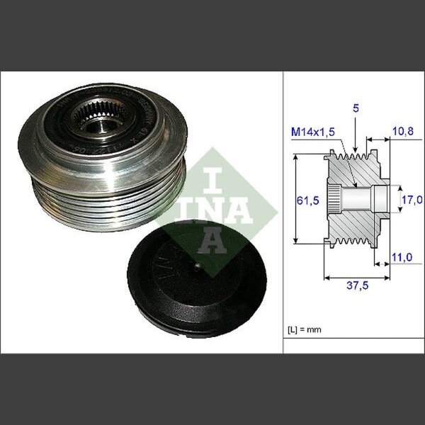 Schaeffler INA 535 0107 10 Generatorfreilauf