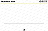GLYCO 01-4162/4 STD Pleuellagerschale