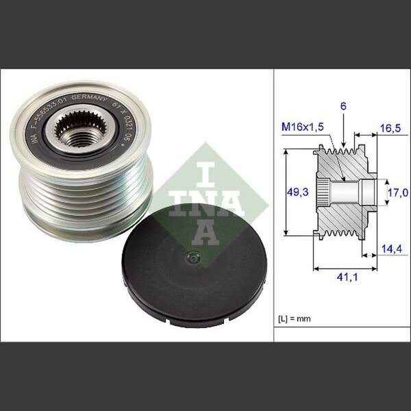Schaeffler INA 535 0178 10 Generatorfreilauf