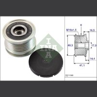 Schaeffler INA 535 0178 10 Generatorfreilauf