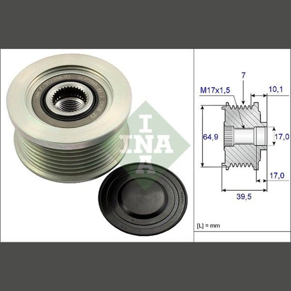 Schaeffler INA 535 0177 10 Generatorfreilauf