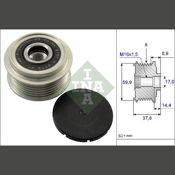 Schaeffler INA 535 0135 10 Generatorfreilauf
