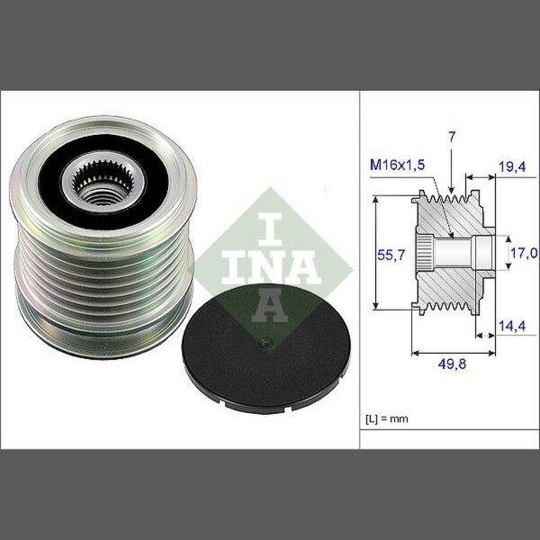 Schaeffler INA 535 0165 10 Generatorfreilauf