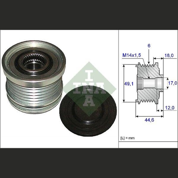 Schaeffler INA 535 0182 10 Generatorfreilauf