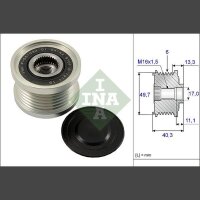 Schaeffler INA 535 0093 10 Generatorfreilauf