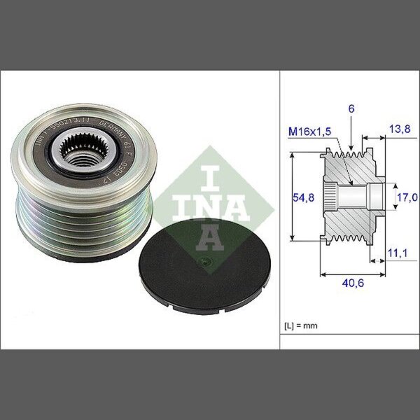 Schaeffler INA 535 0102 10 Generatorfreilauf