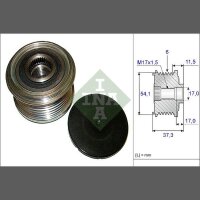 Schaeffler INA 535 0149 10 Generatorfreilauf