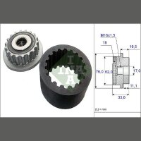 Schaeffler INA 535 0186 10 Flexible Kupplungsmuffe-Satz