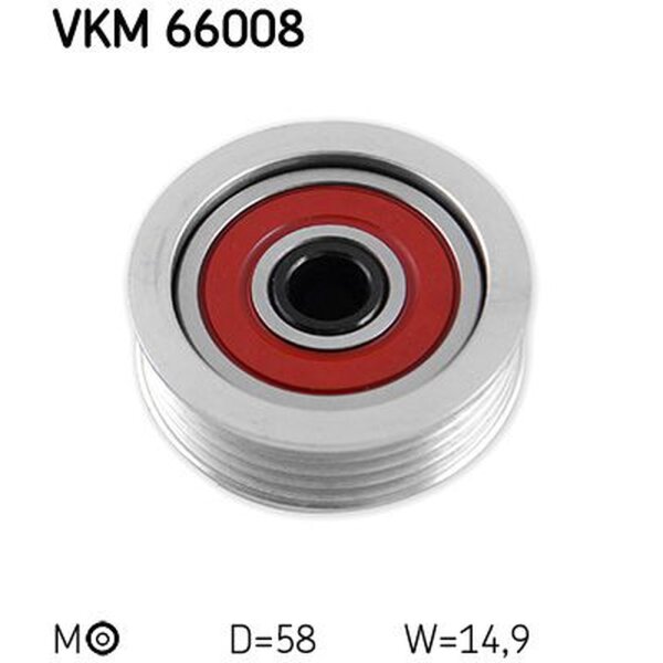 SKF VKM 66008 Riemenspanner, Keilrippenriemen
