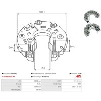 AS-PL ARC4016 Gleichrichter, Generator