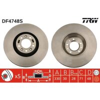 TRW DF4748S Bremsscheibe