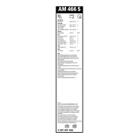 Scheibenwischer Satz BOSCH 3 397 007 466 Aerotwin 650/380 mm - 1 Set