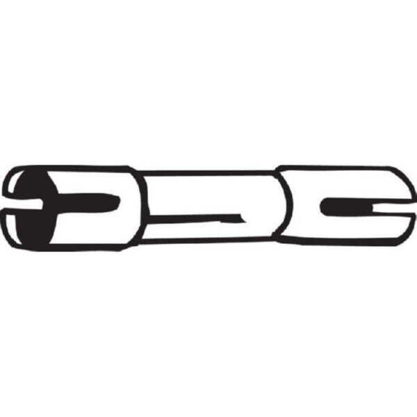 BOSAL 265-813 Rohrverbinder, Abgasanlage