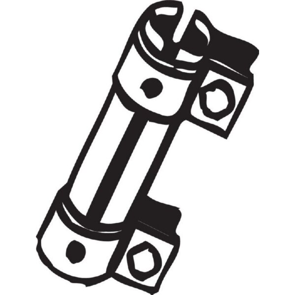 BOSAL 265-505 Rohrverbinder, Abgasanlage