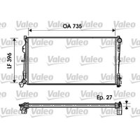VALEO 732956 Kühler, Motorkühlung