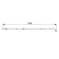 BOSCH 1 987 473 026 Warnkontakt, Bremsbelagverschleiß
