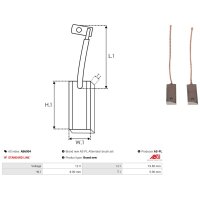 AS-PL AB6004 Kohlebürste, Generator