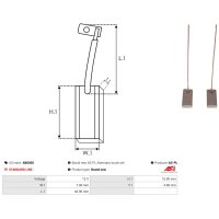 AS-PL AB6005 Kohlebürste, Generator