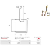 AS-PL PSX148-157 Kohlebürste, Starter