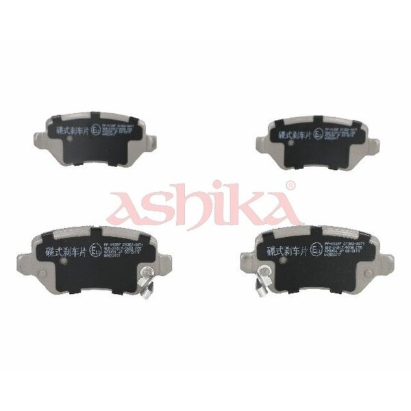 ASHIKA 51-0K-K12 Bremsbelagsatz, Scheibenbremse