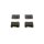 BOSCH 0 986 490 260 Bremsbelagsatz, Scheibenbremse